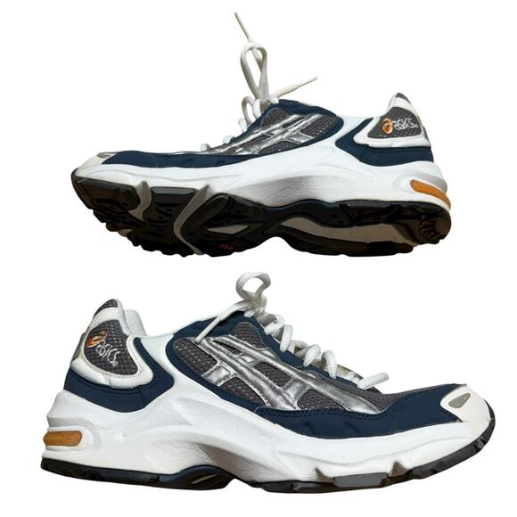 Vtg Y2K ASICS Gel-Cumulus II TN068 Tennis Shoes Sneakers Womens 7.5 Blue NWOB - Picture 8 of 9